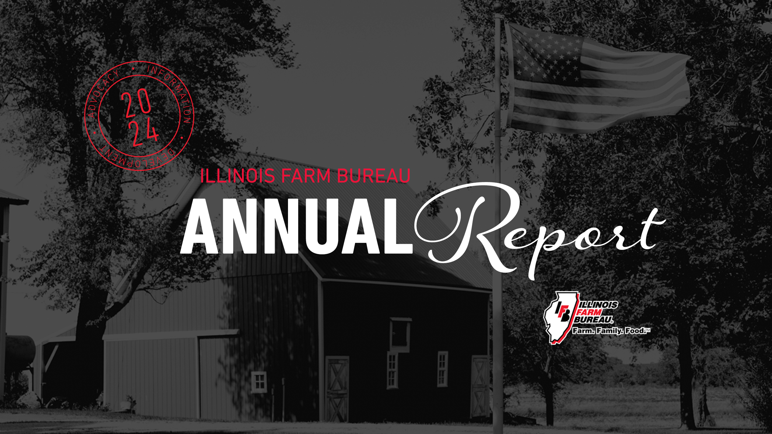 Illinois Farm Bureau Annual Report Cover